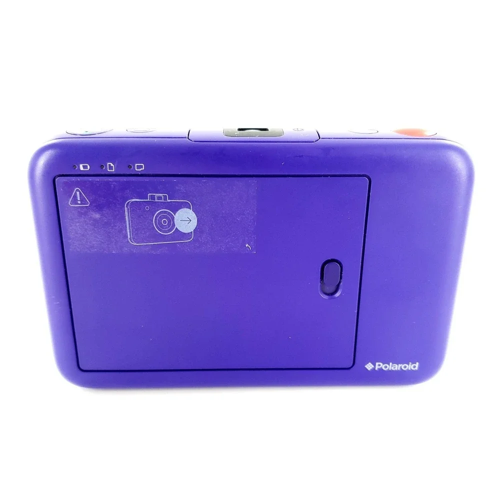 Polaroid Snap Instant Camera Purple No Film Power Tested Only